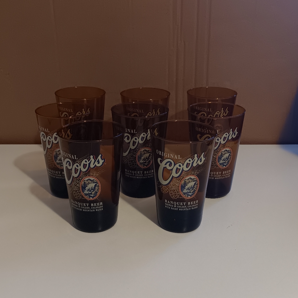 Coors Banquet Drinking Glasses